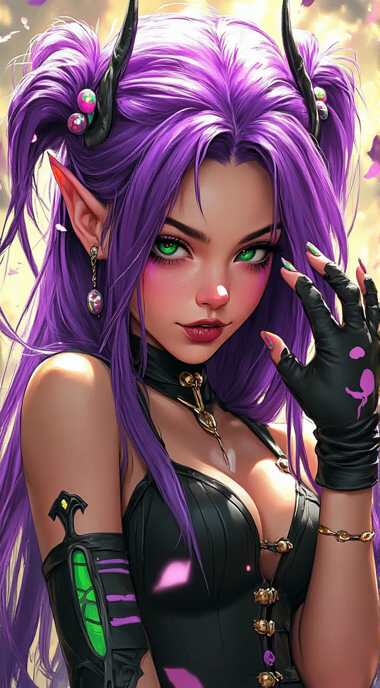 ai character: Vivian The Elf  background