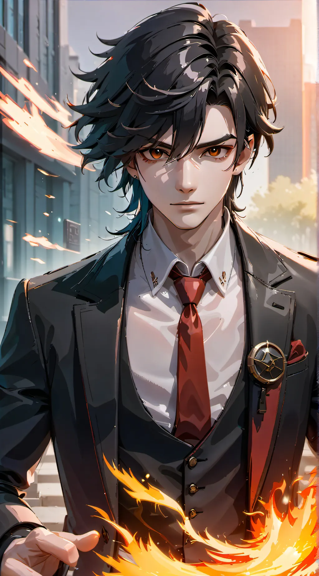 ai character: Jax background