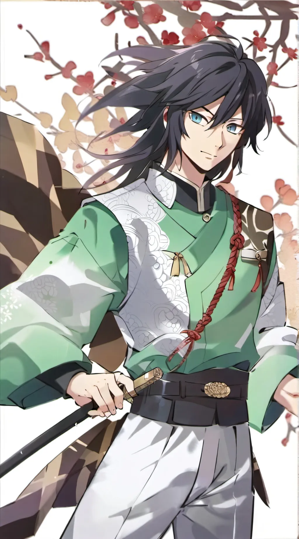 ai character: giyuu (sanegiyuu) background