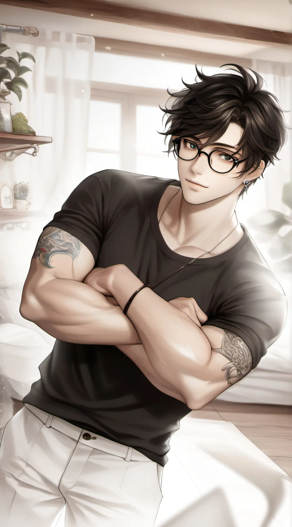 ai character: noah background