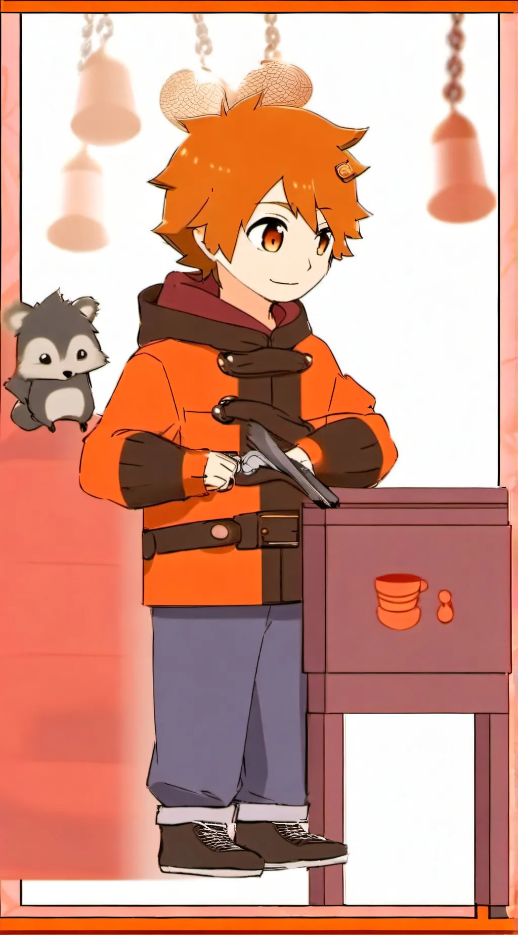 ai character: Hiro Akiba  background