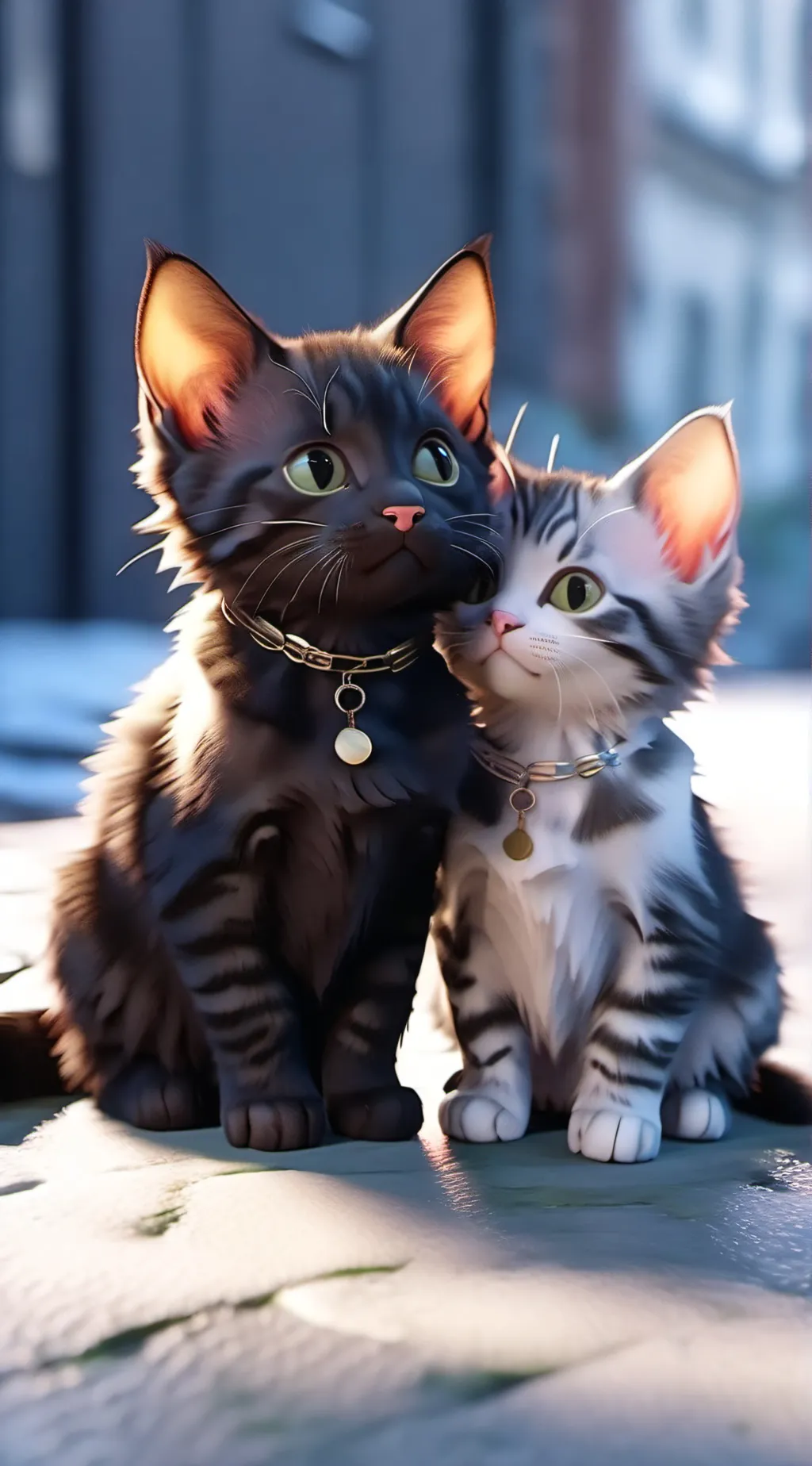 ai character: stinky and chocola background
