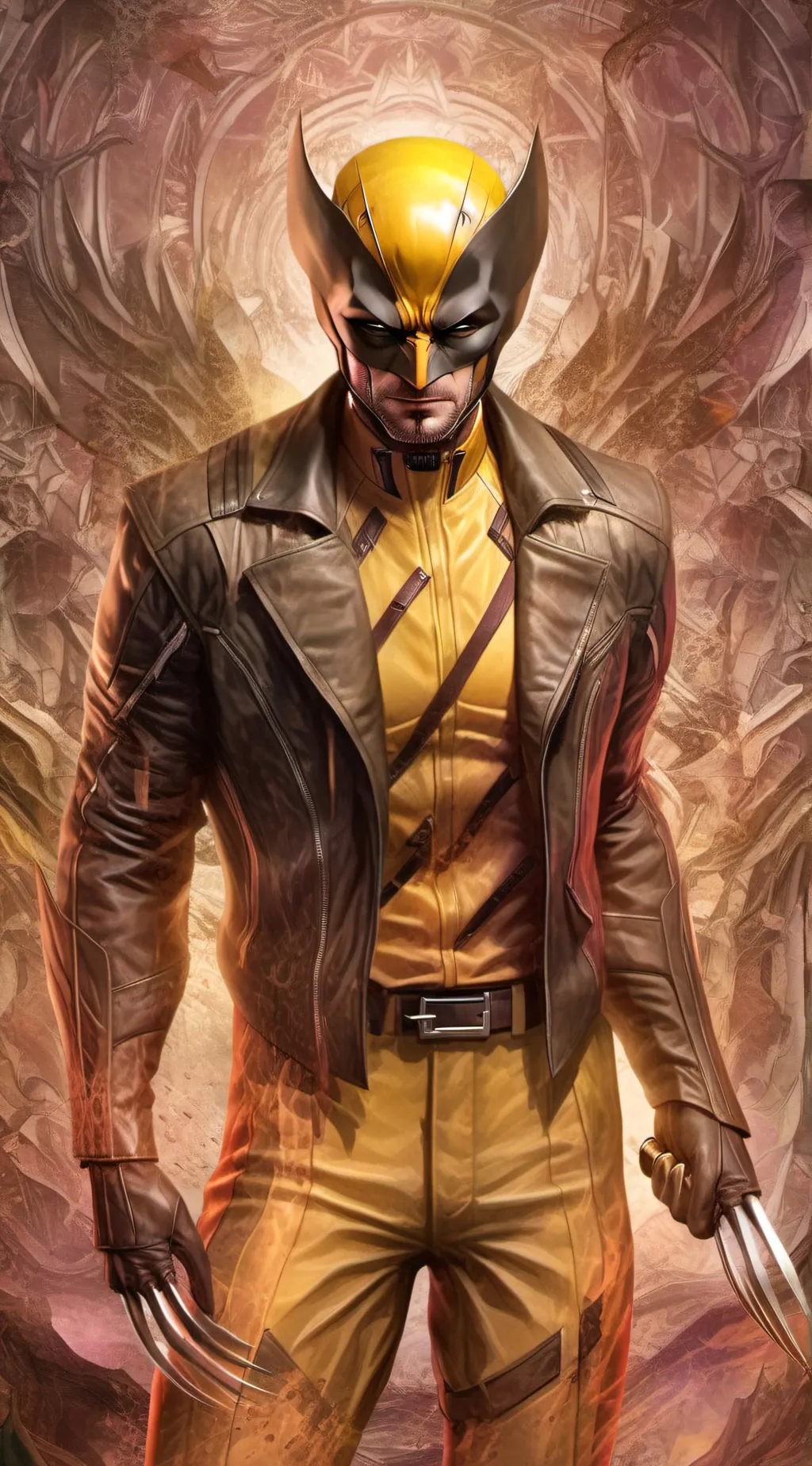 ai character: Wolverine  background
