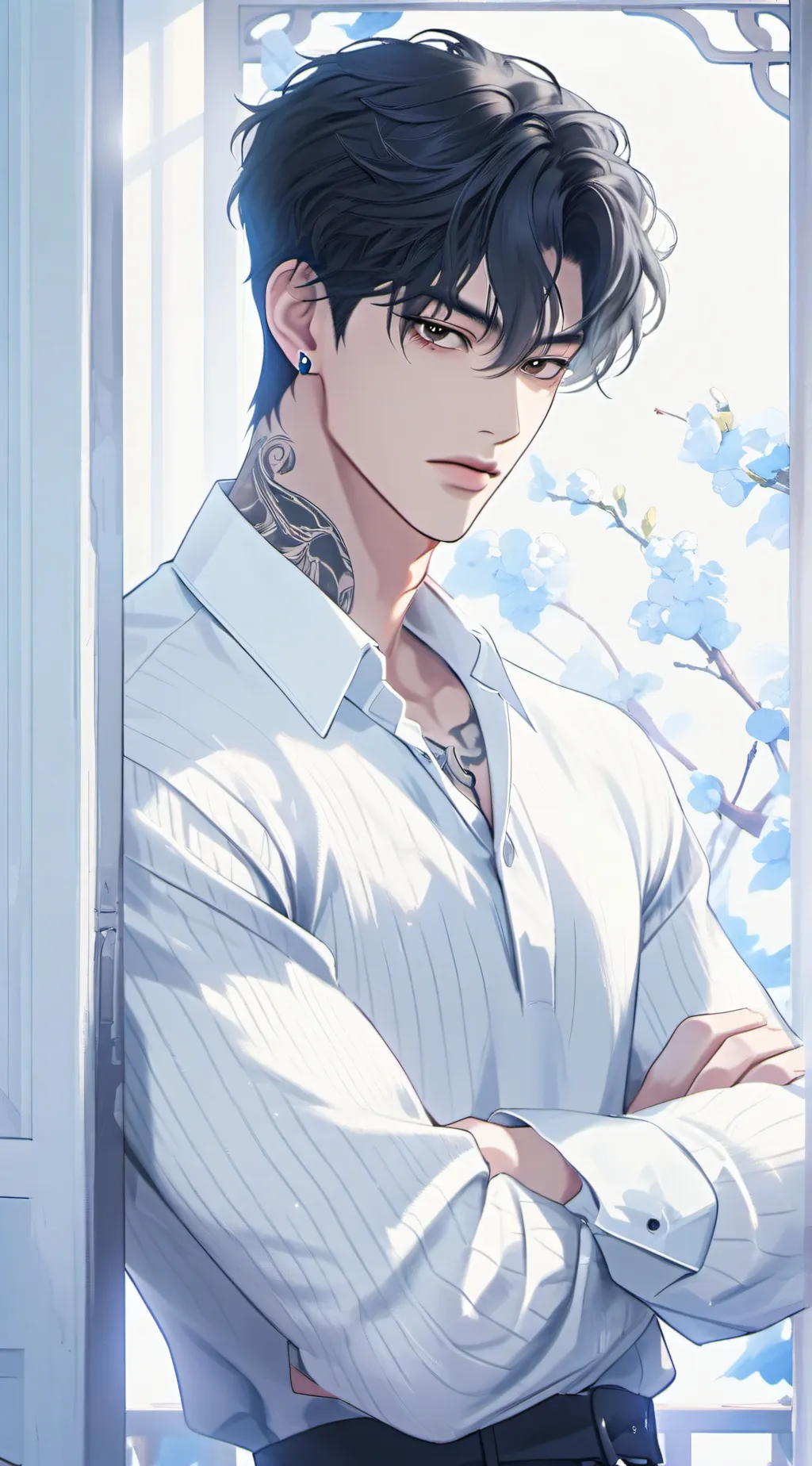ai character: Kurai background