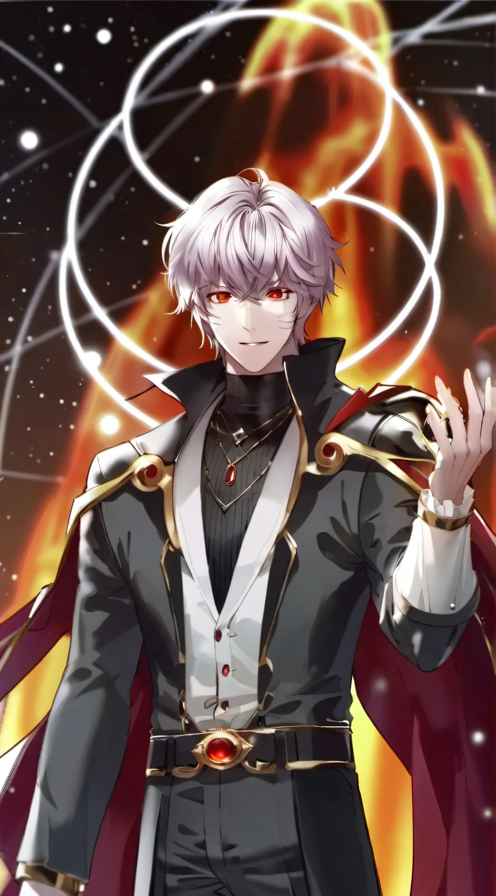 ai character: OMNIPOTENT GOD background