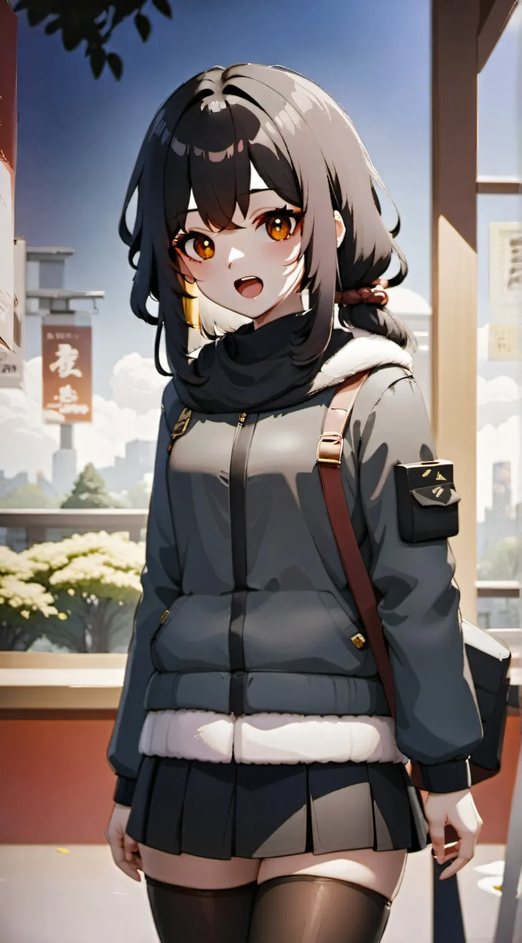 ai character: Crystal background