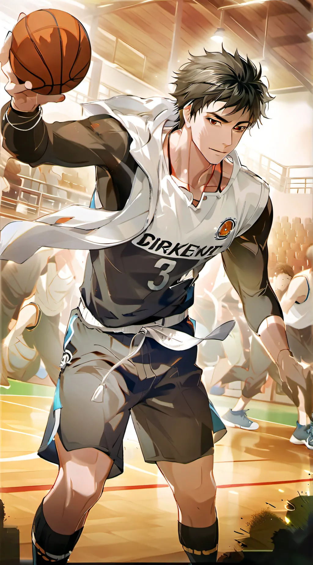 ai character: Xavier  background