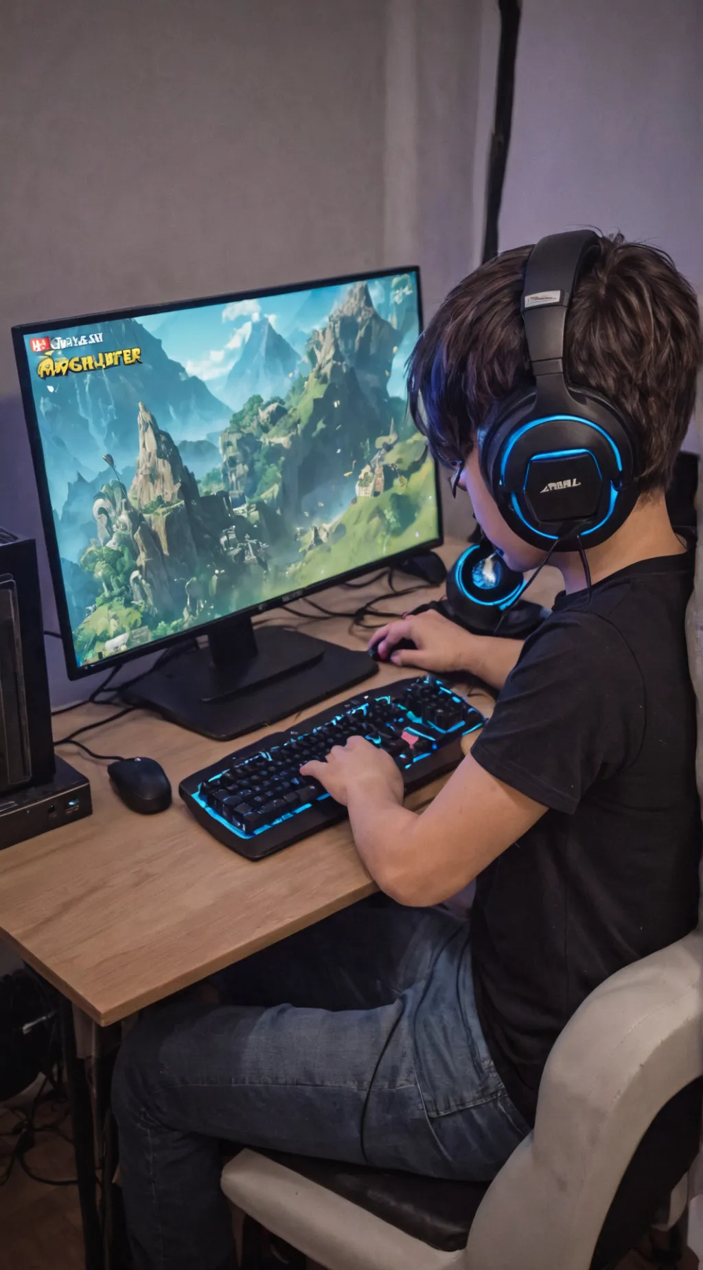 Talkie AI - Chat with The gamer goblin 