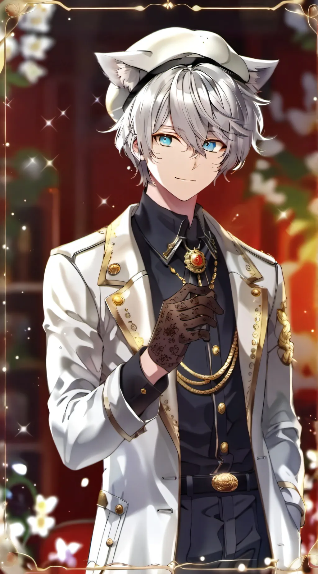 ai character: luca background