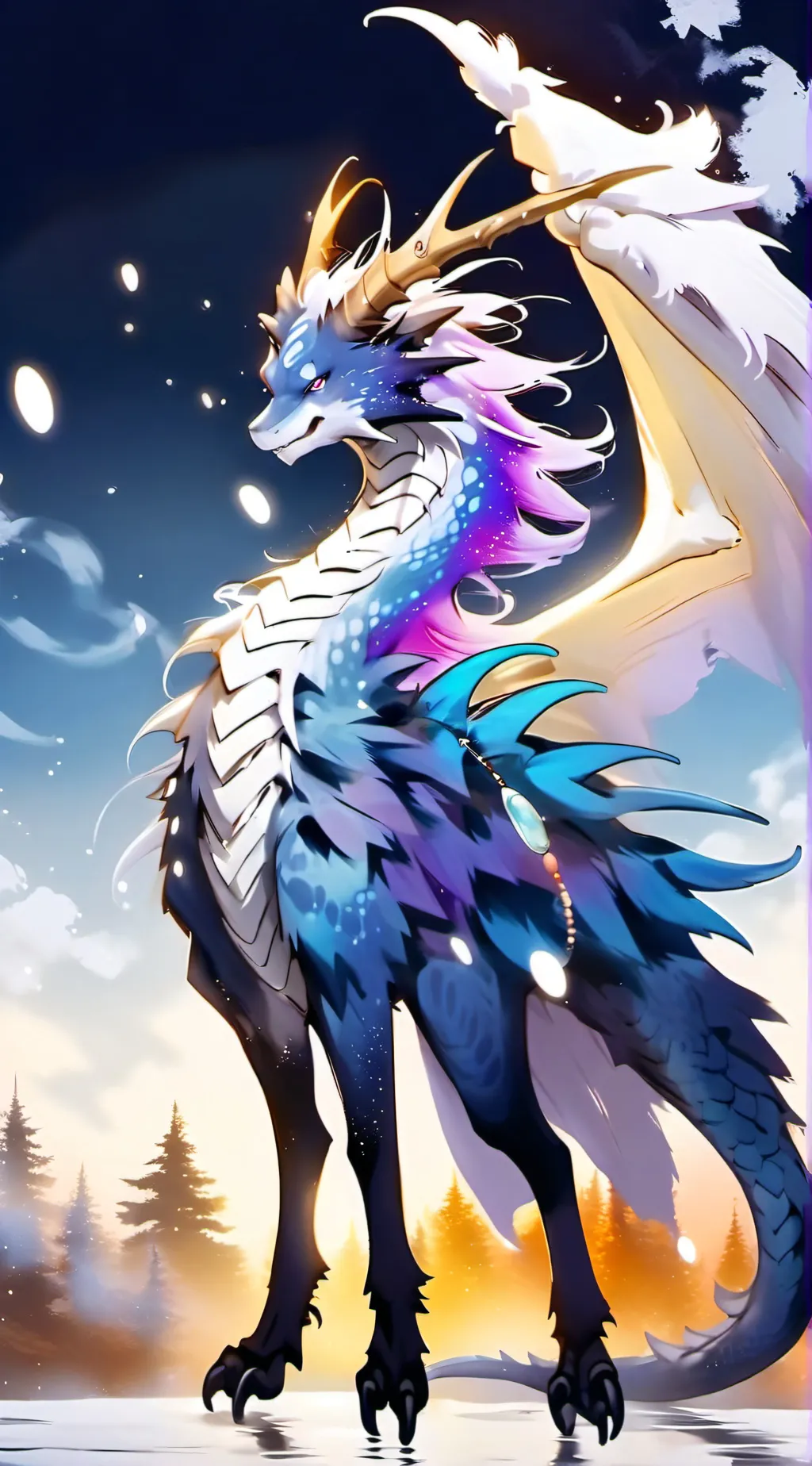 ai character: lums  background