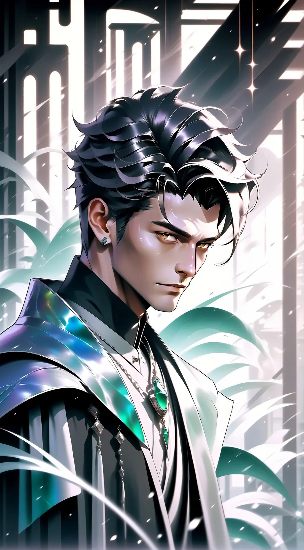 ai character: Navin Nett background