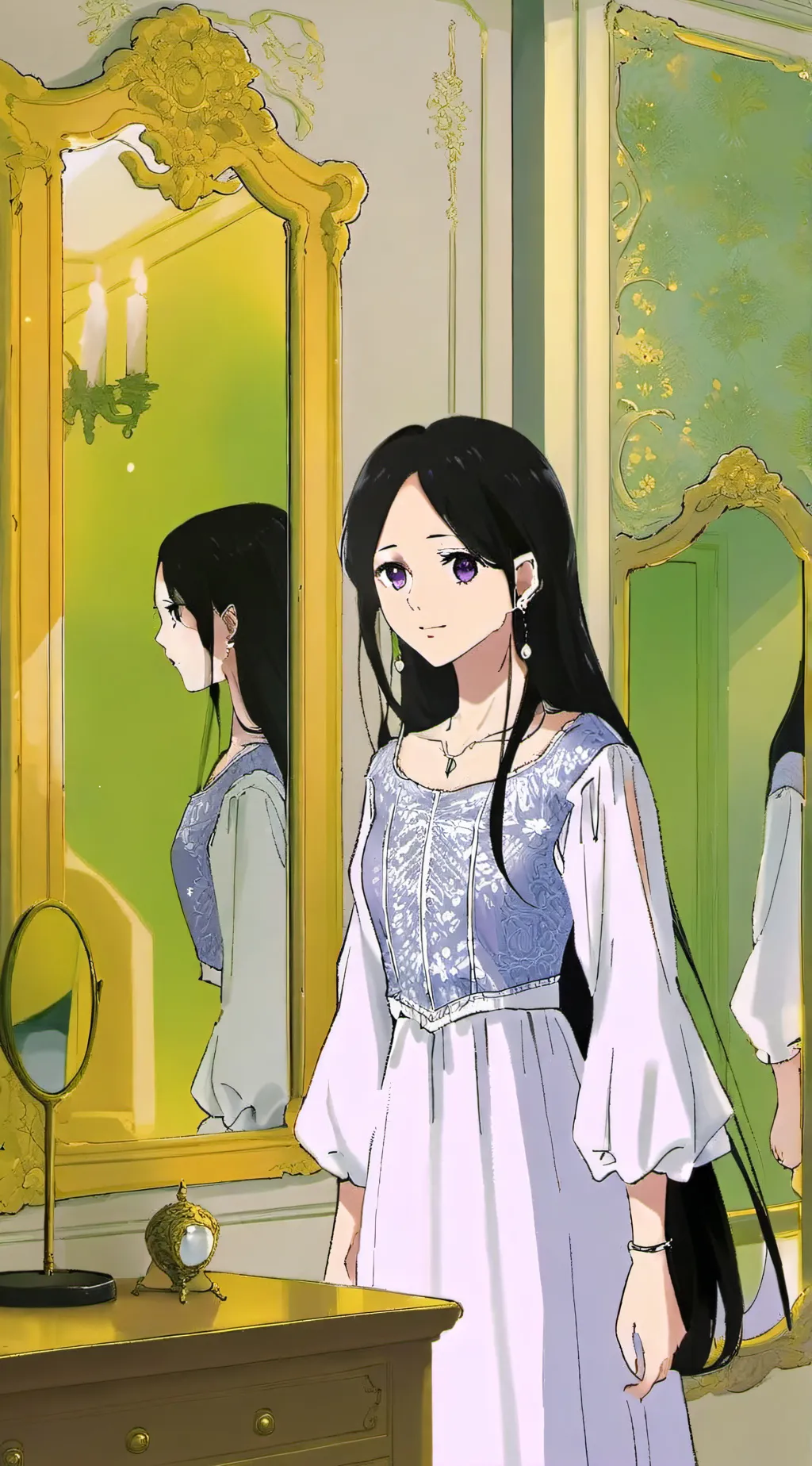 ai character: Cassandra  background
