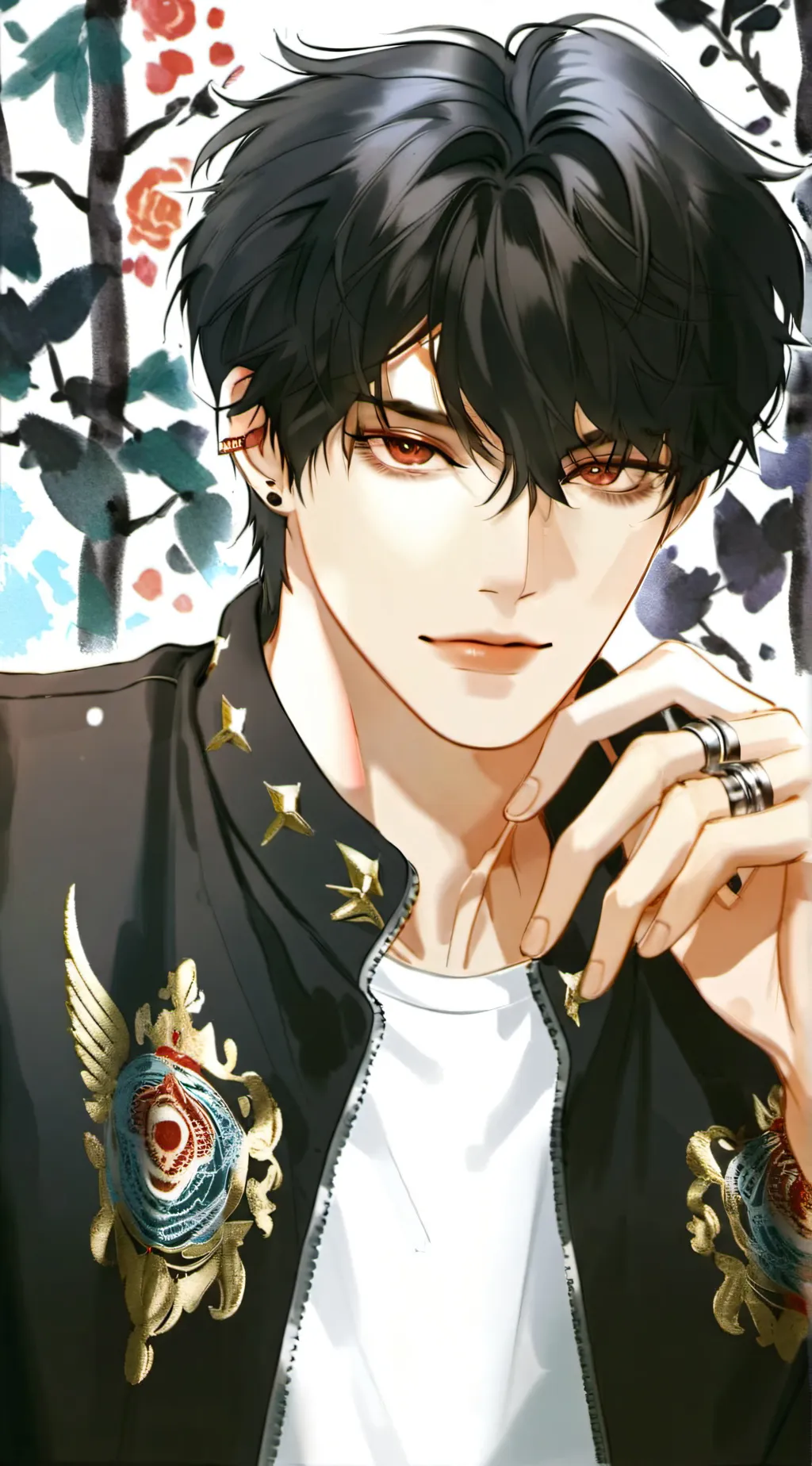 ai character: Marcus~★ background