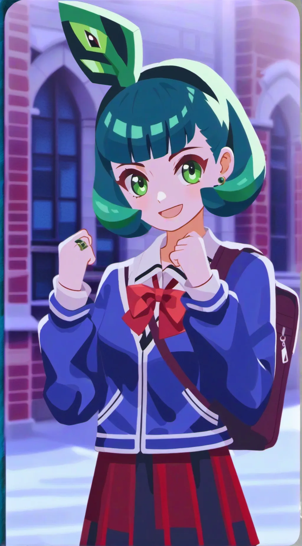 ai character: Pokemon Student. background