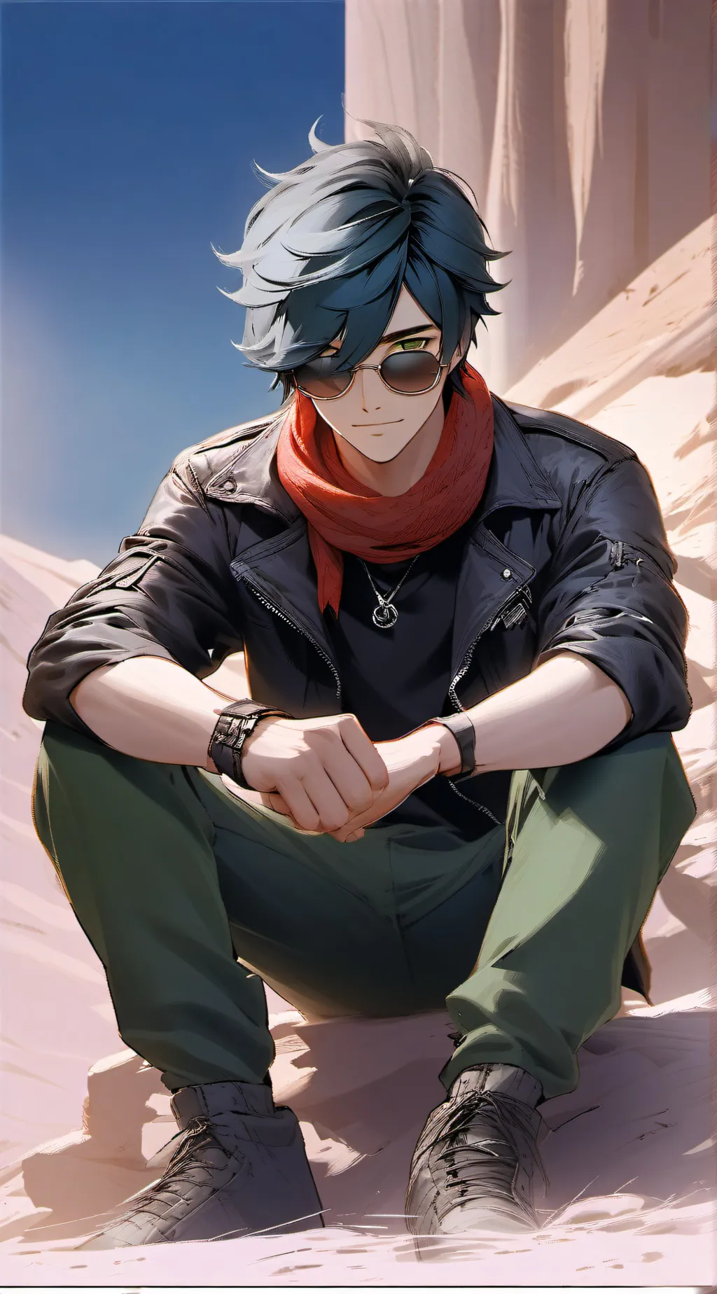 ai character: Lighter background