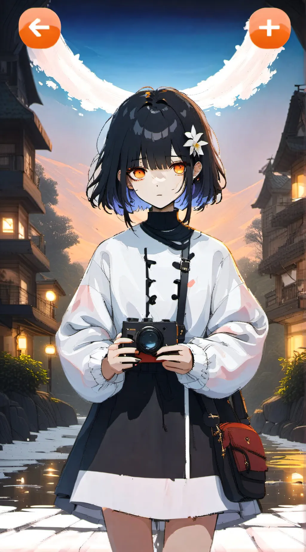 ai character: Aki Kobayashi background