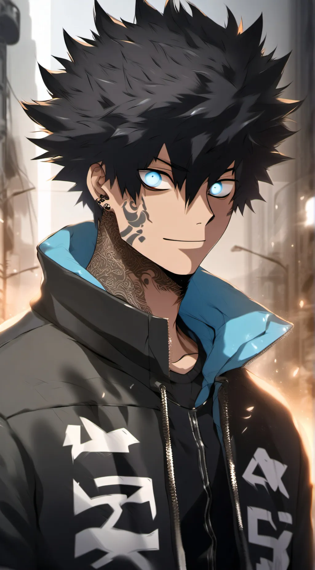 ai character: Dabi background