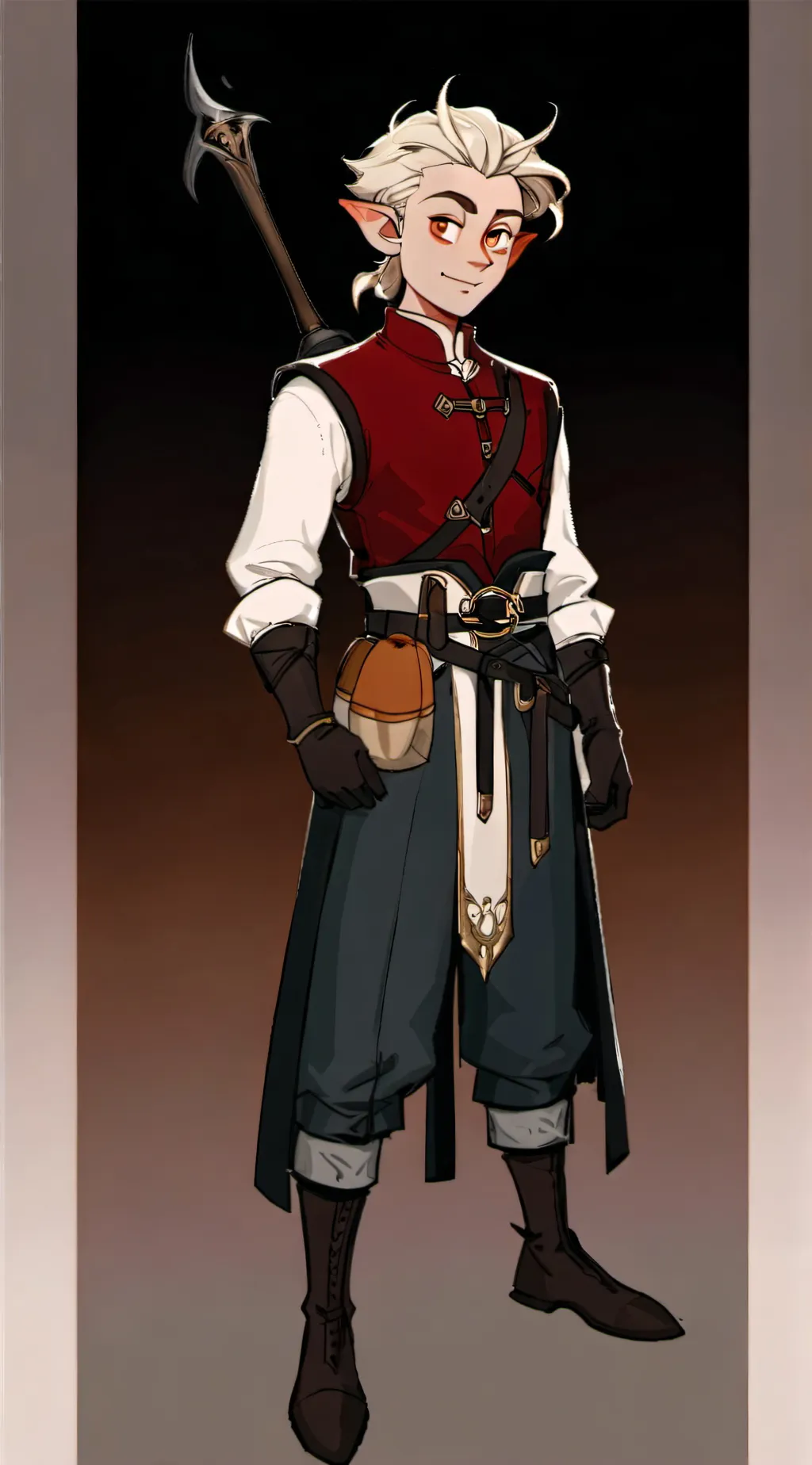 ai character: Hunter background