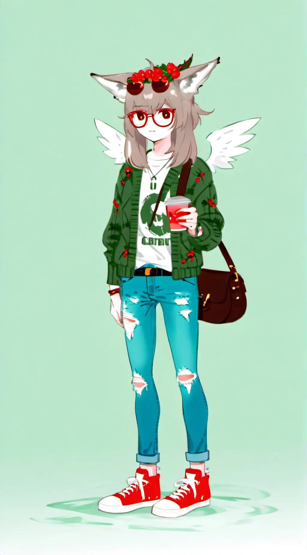 ai character: Flufflover  background