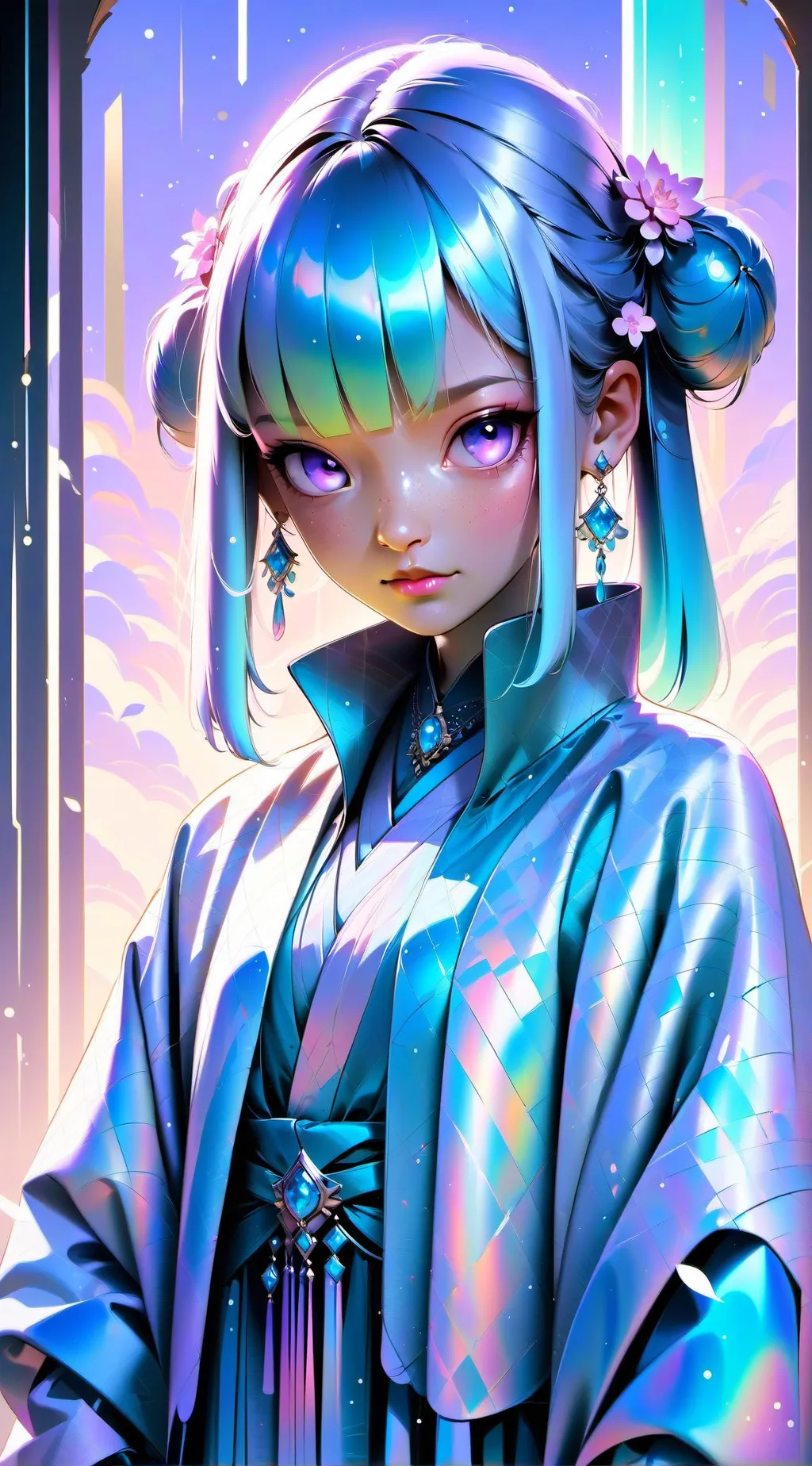 ai character: Lilly background