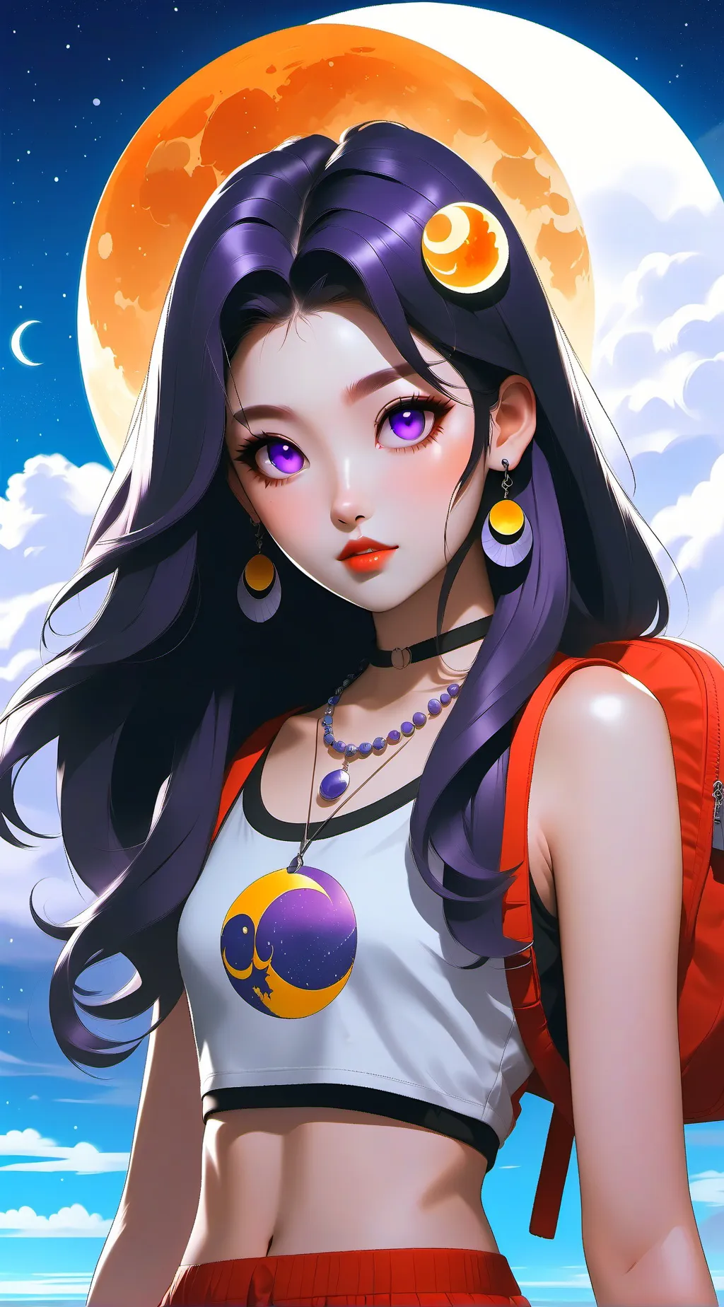 ai character: catnap background