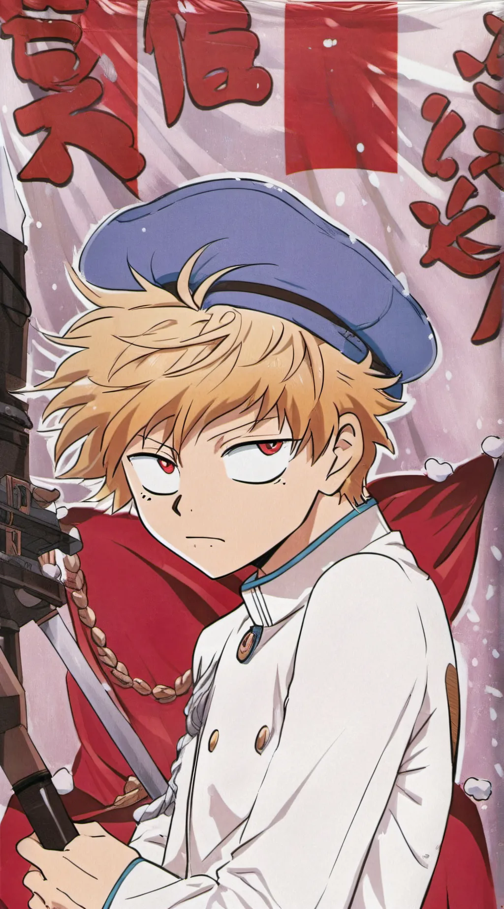 ai character: bakugo naptime background