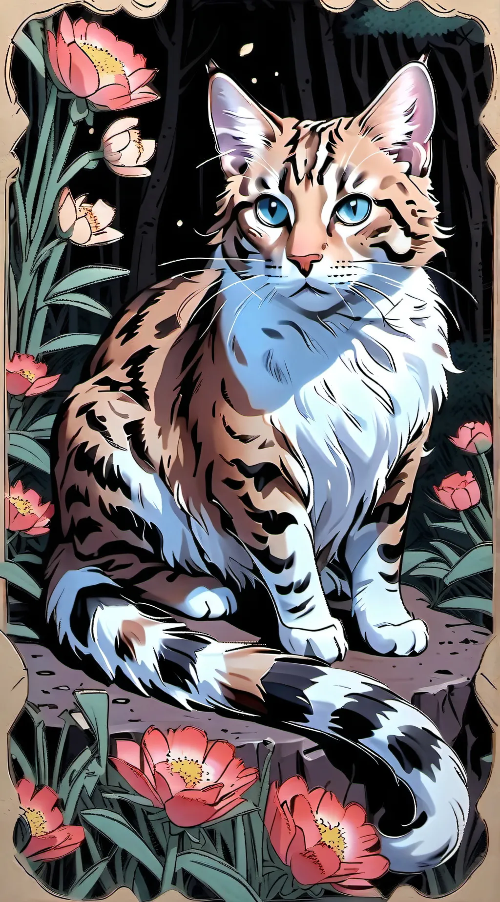 ai character: spottedfawn background