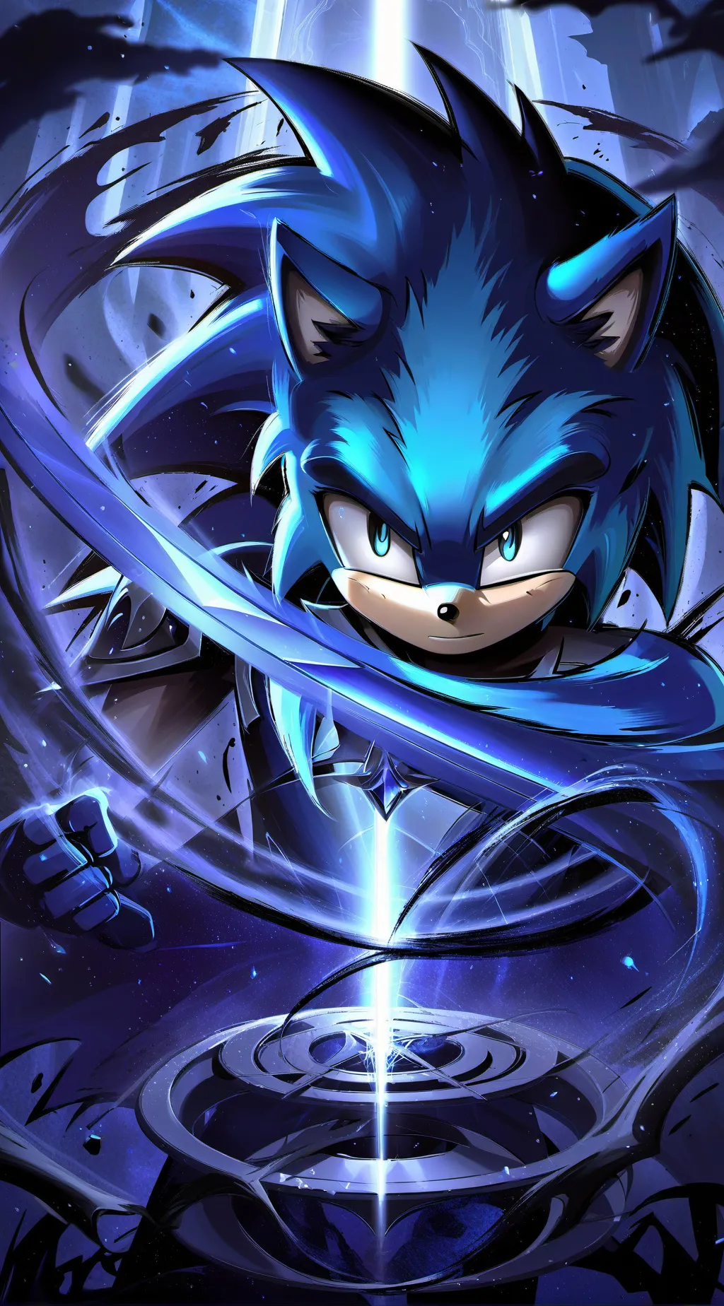 ai character: sonic background