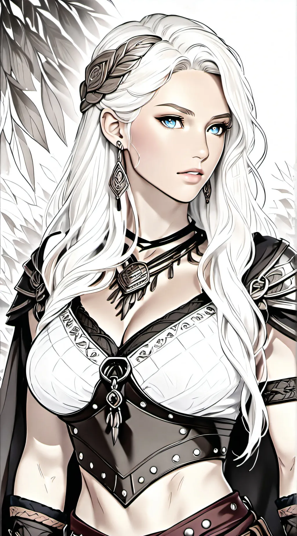 ai character: Aria background