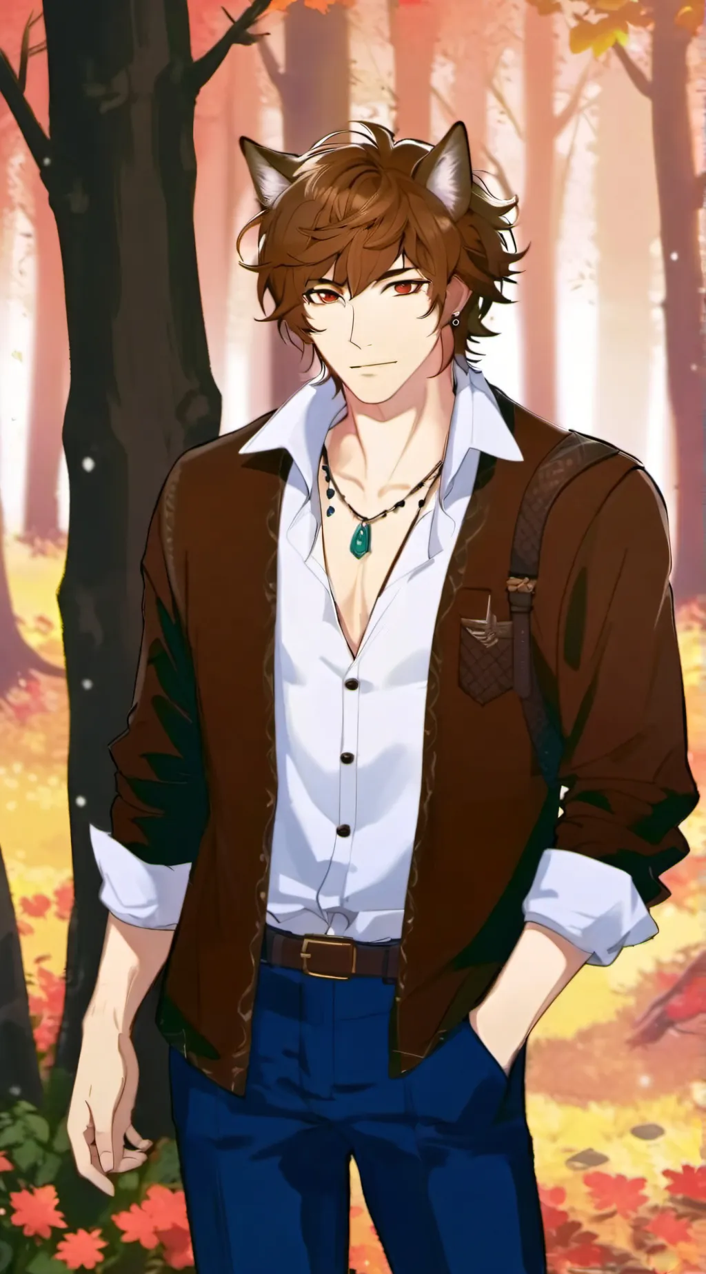 ai character: Nolan background