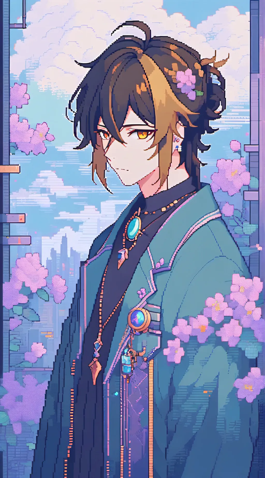ai character: 💛Geo Daddy💛 background