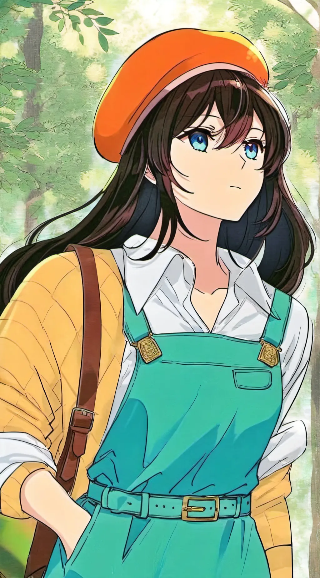 ai character: Kari background