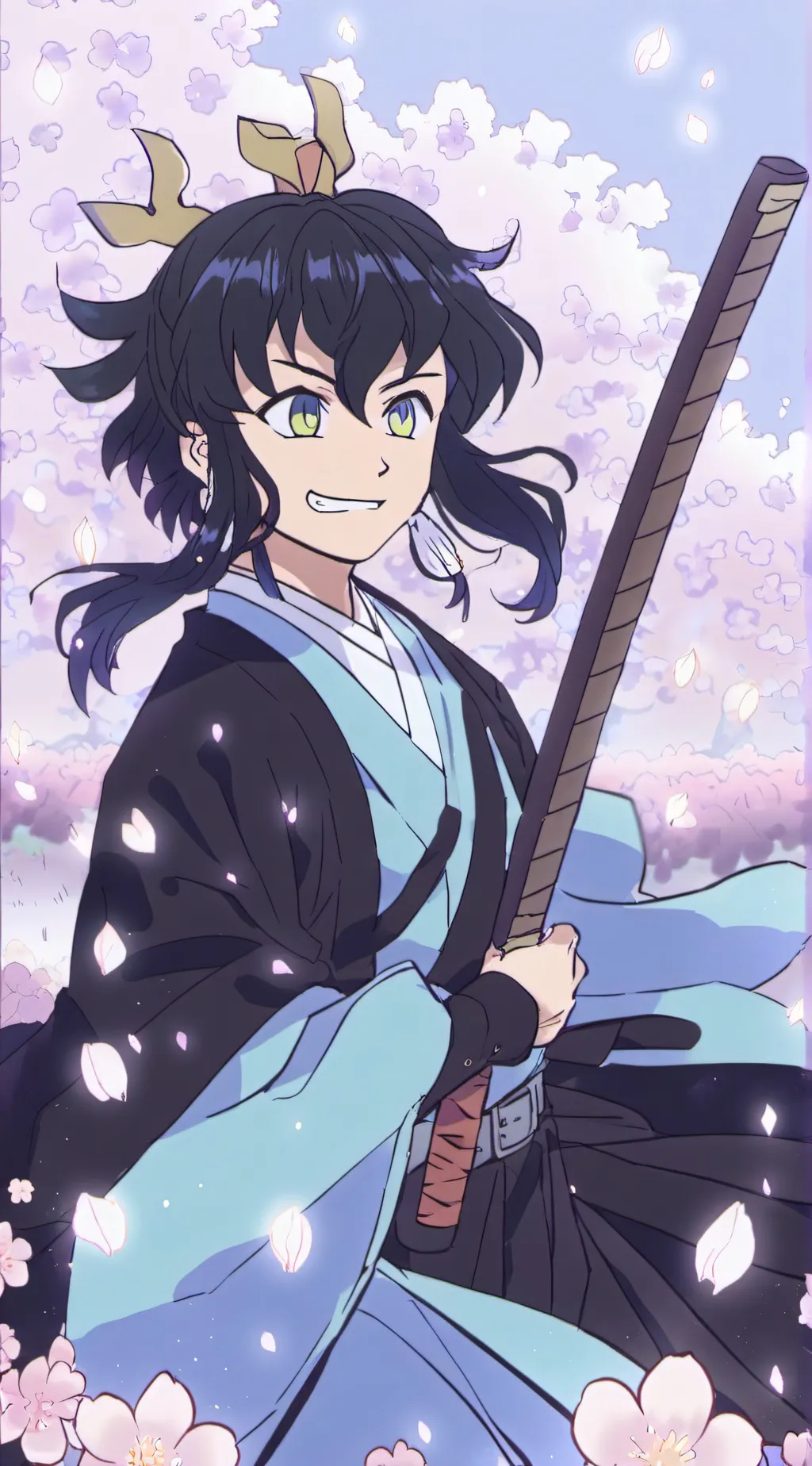 ai character: inosuke background