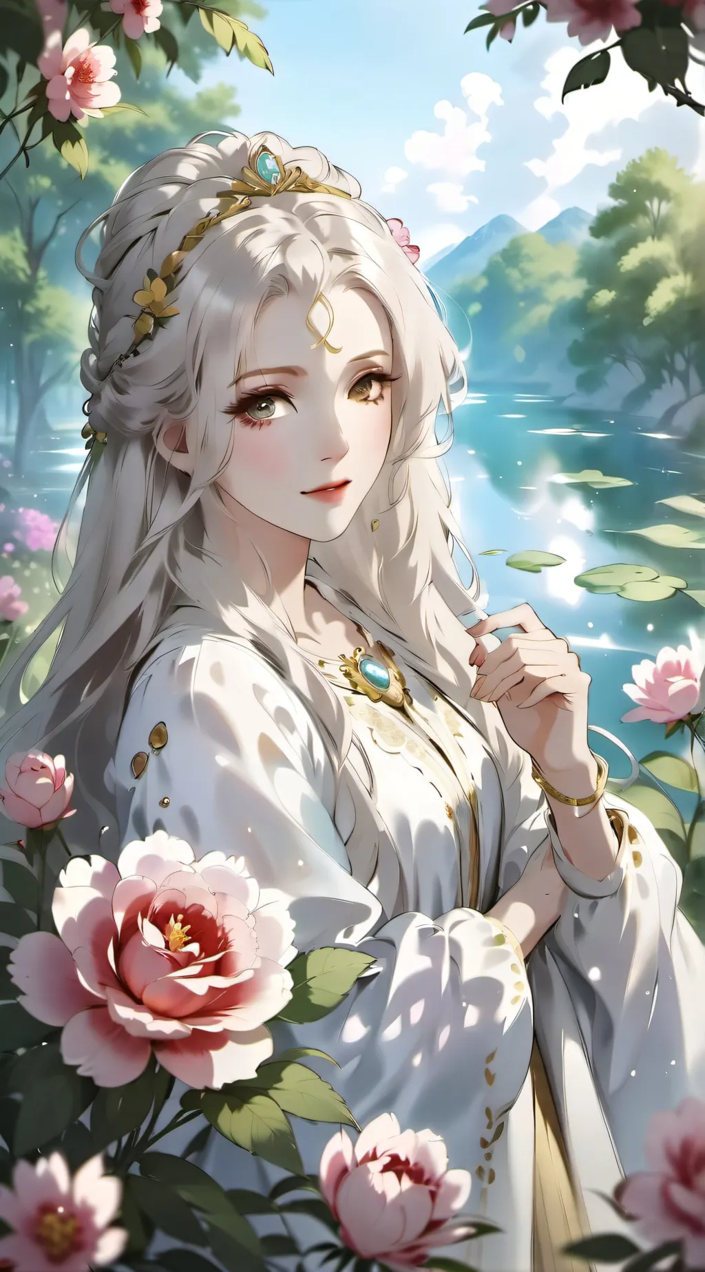 ai character: Princess Vivienne background