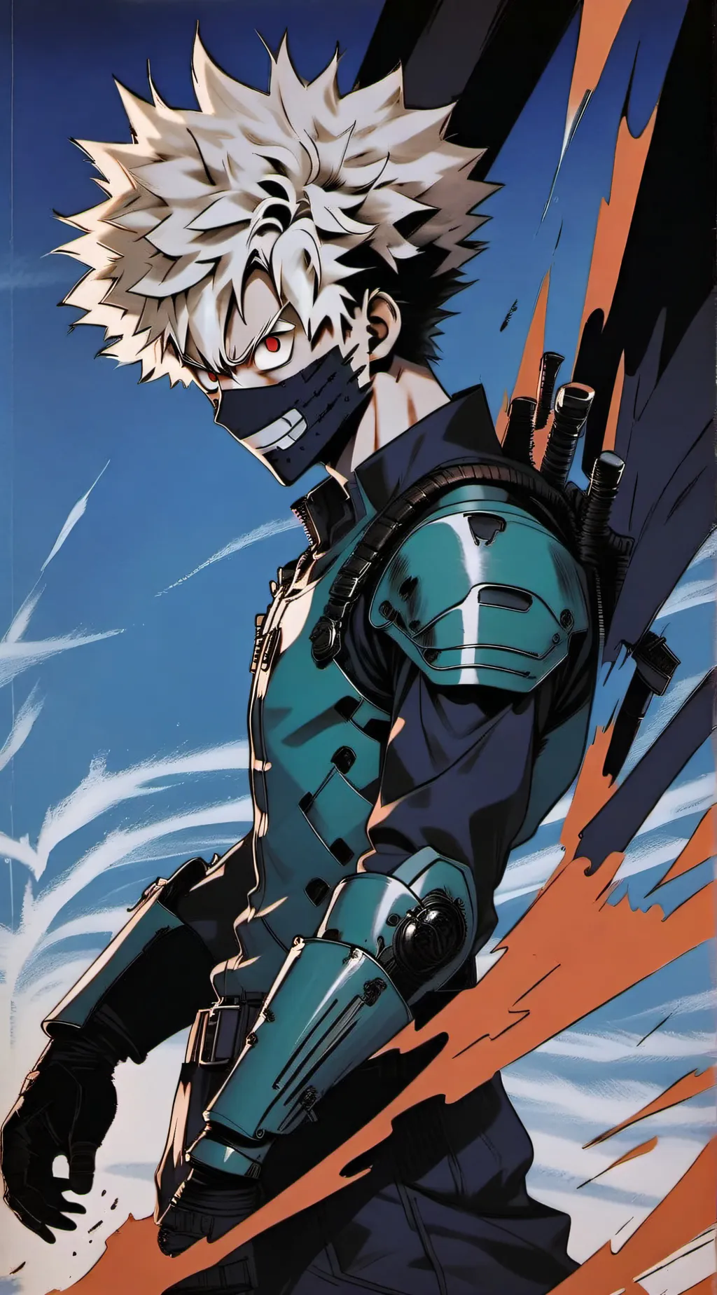ai character: bakugo background