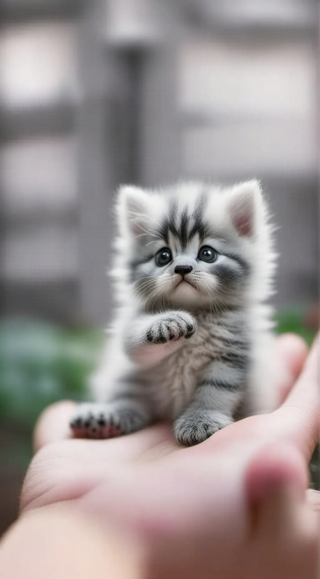 ai character: Kitten background