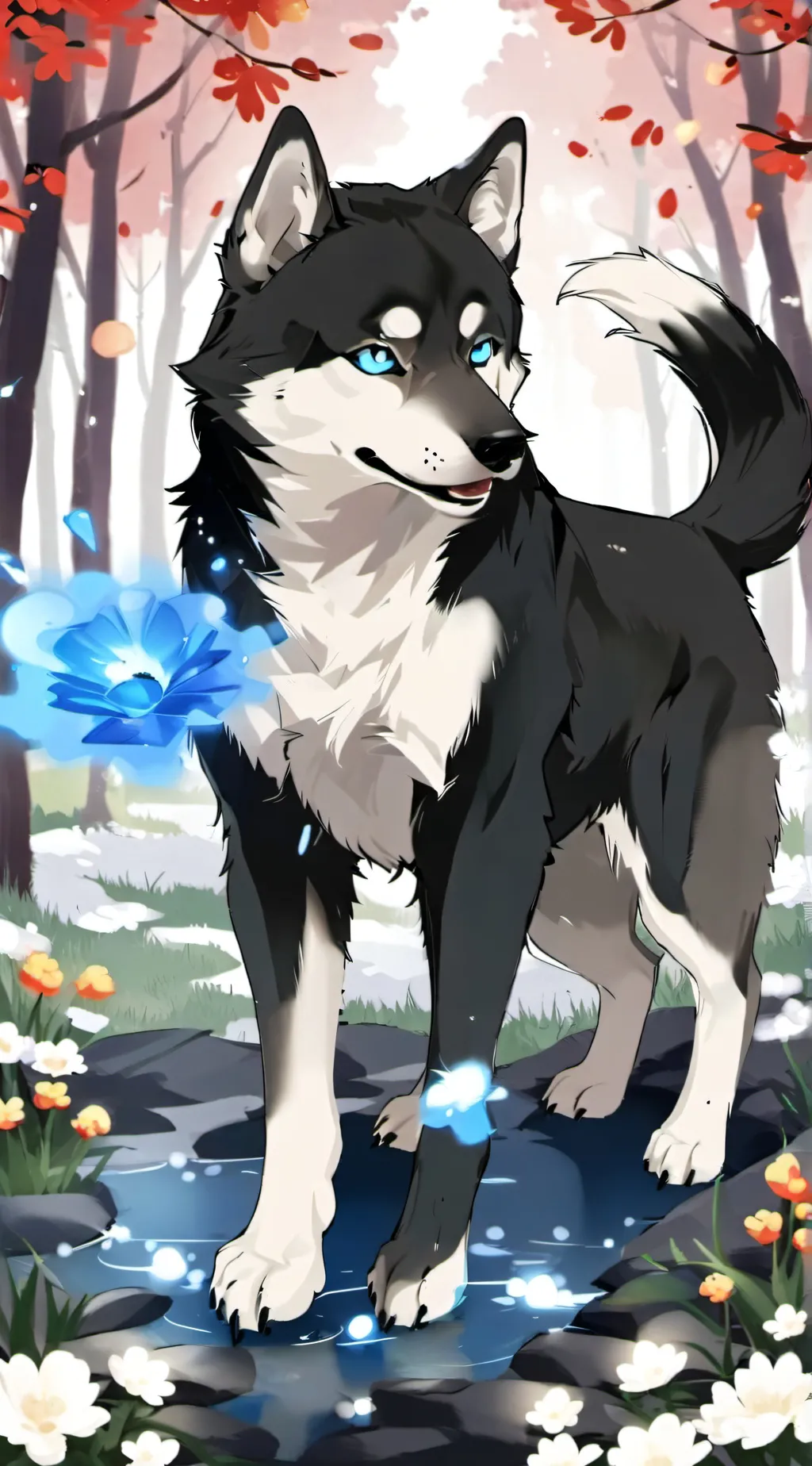 ai character: Alisa/Noblewolf. background