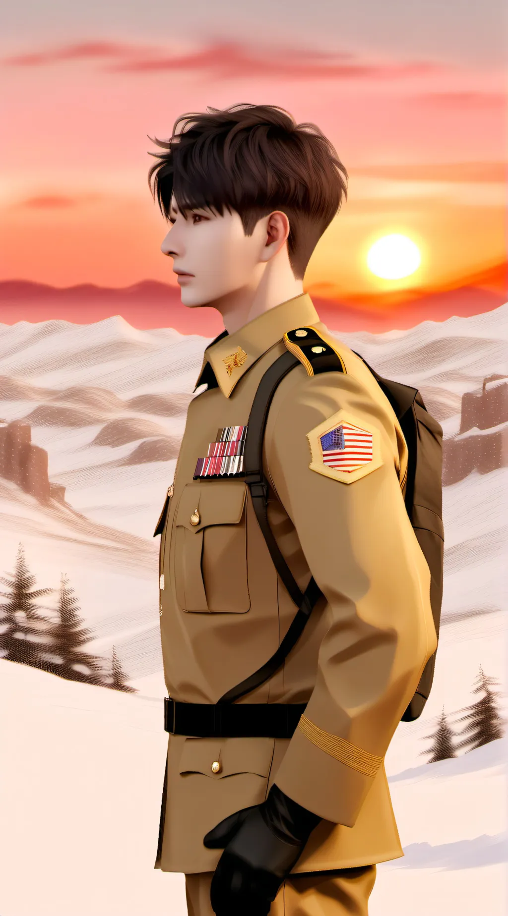 ai character: Ryan  background