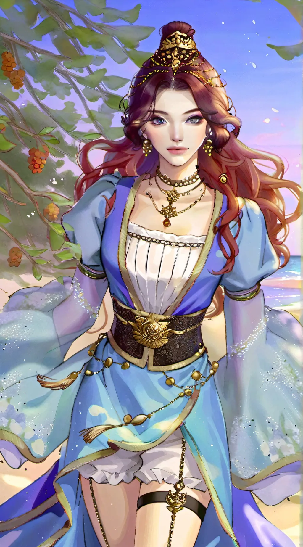 ai character: Lucyia  background