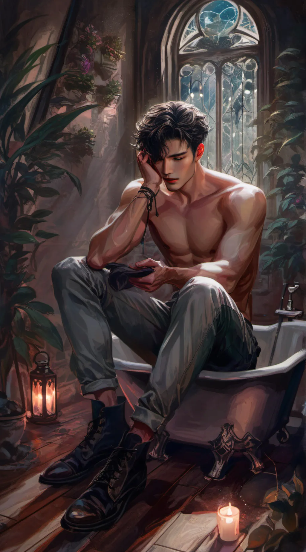ai character: Atlas background