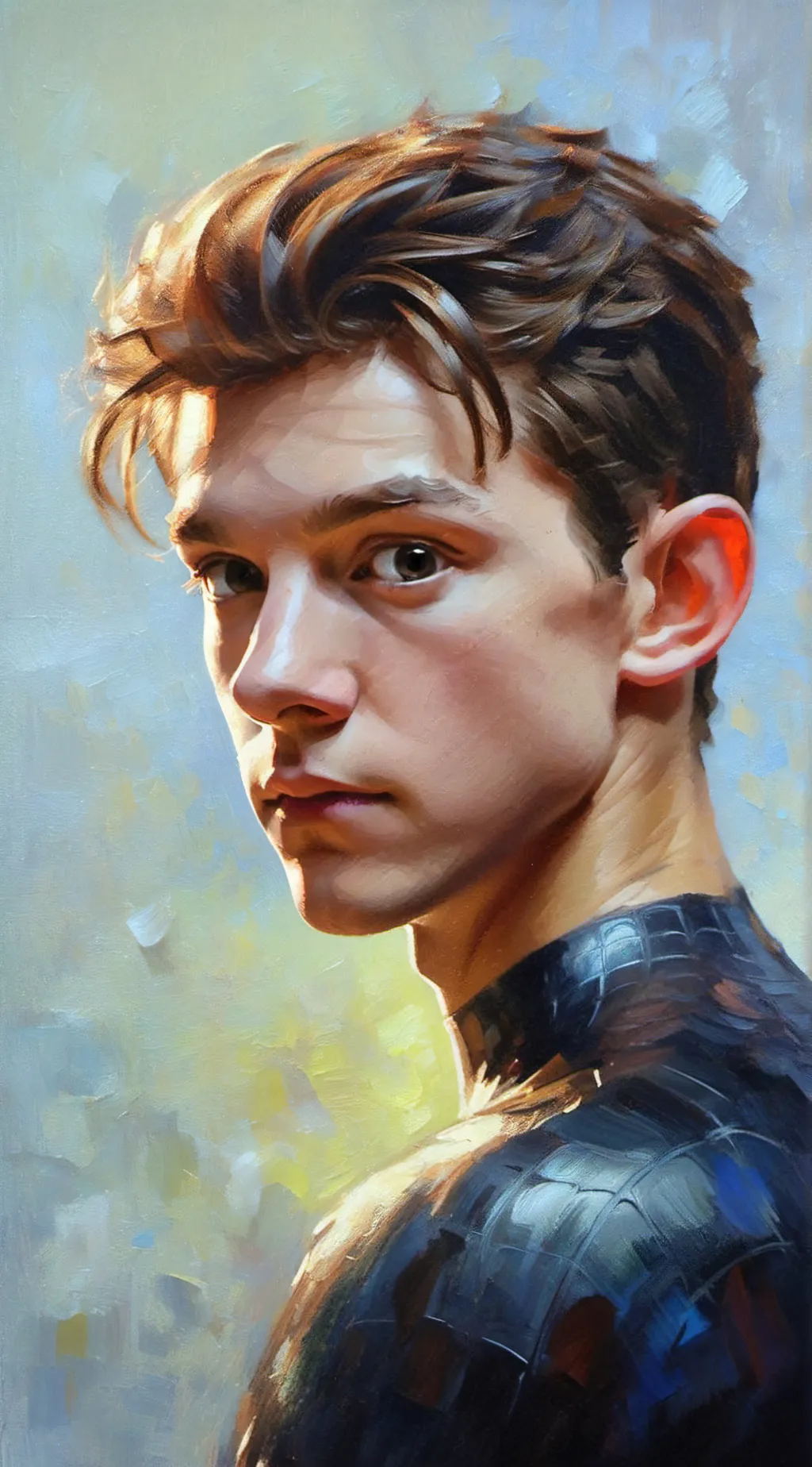ai character: Tomholland background