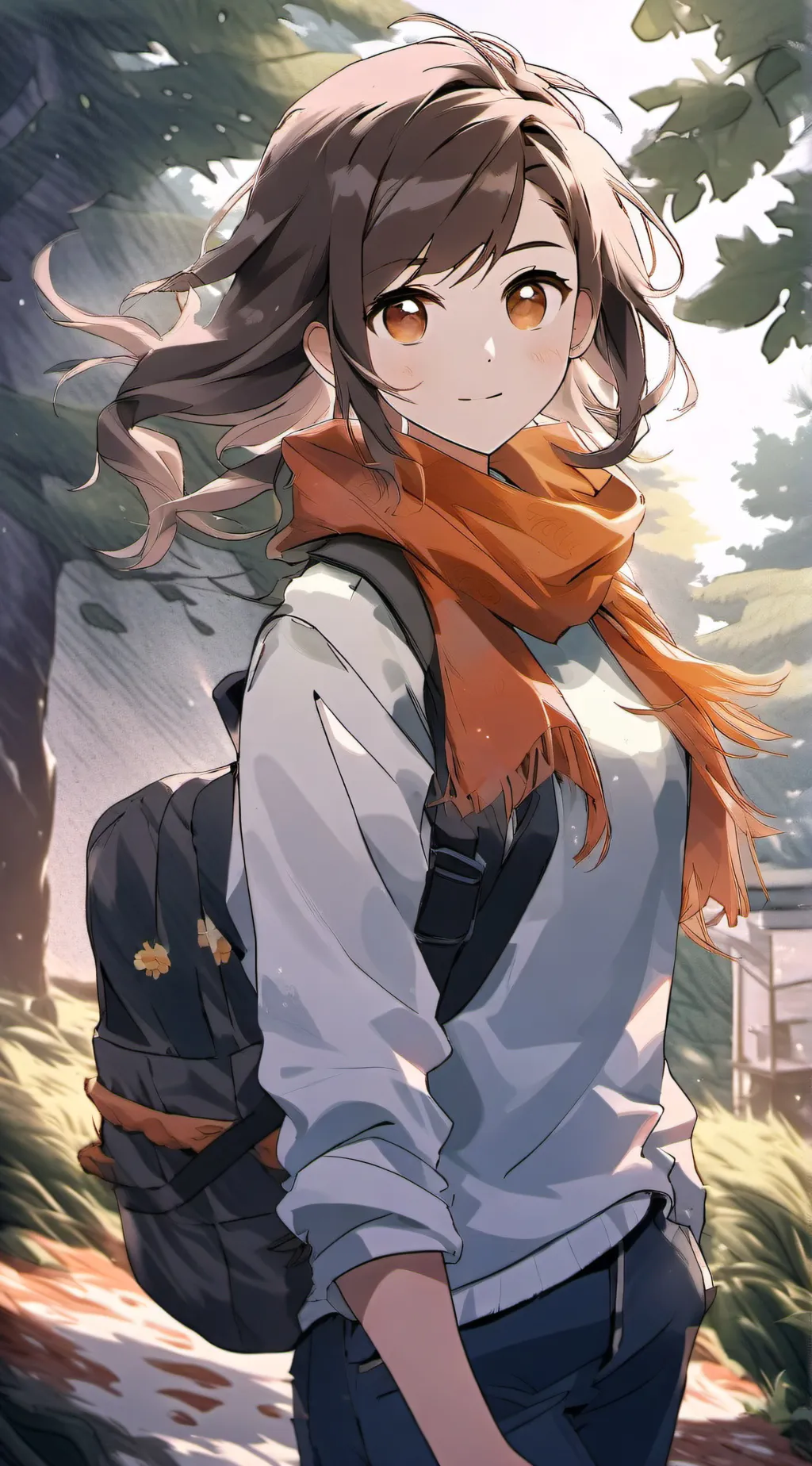 ai character: Sasha background