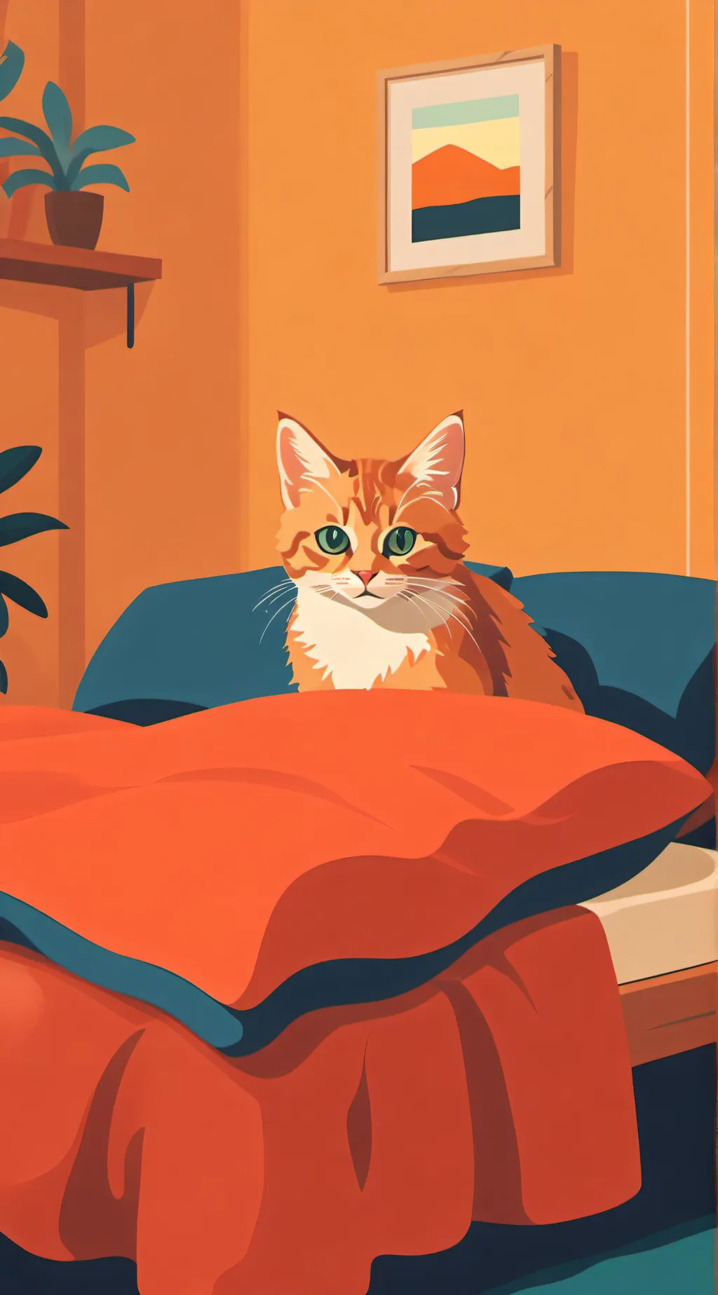 ai character: Cat trivia background