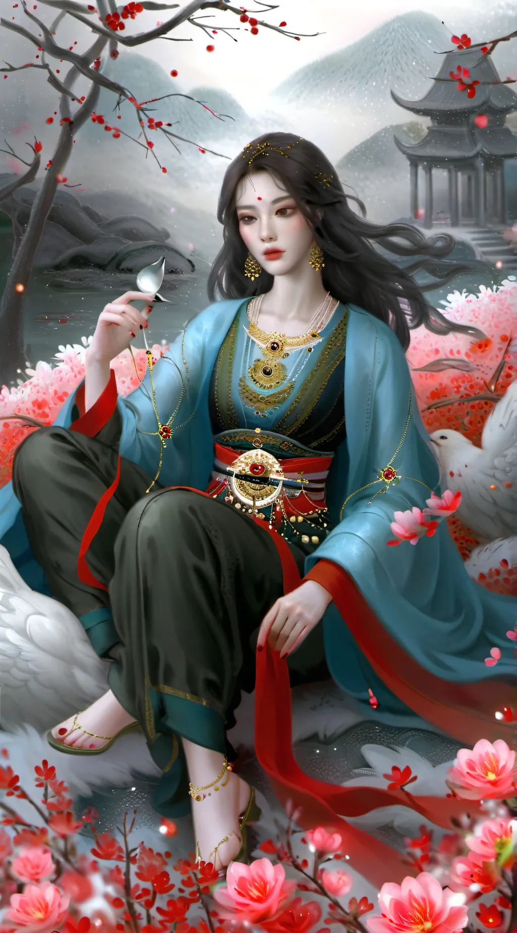 ai character: Mama background