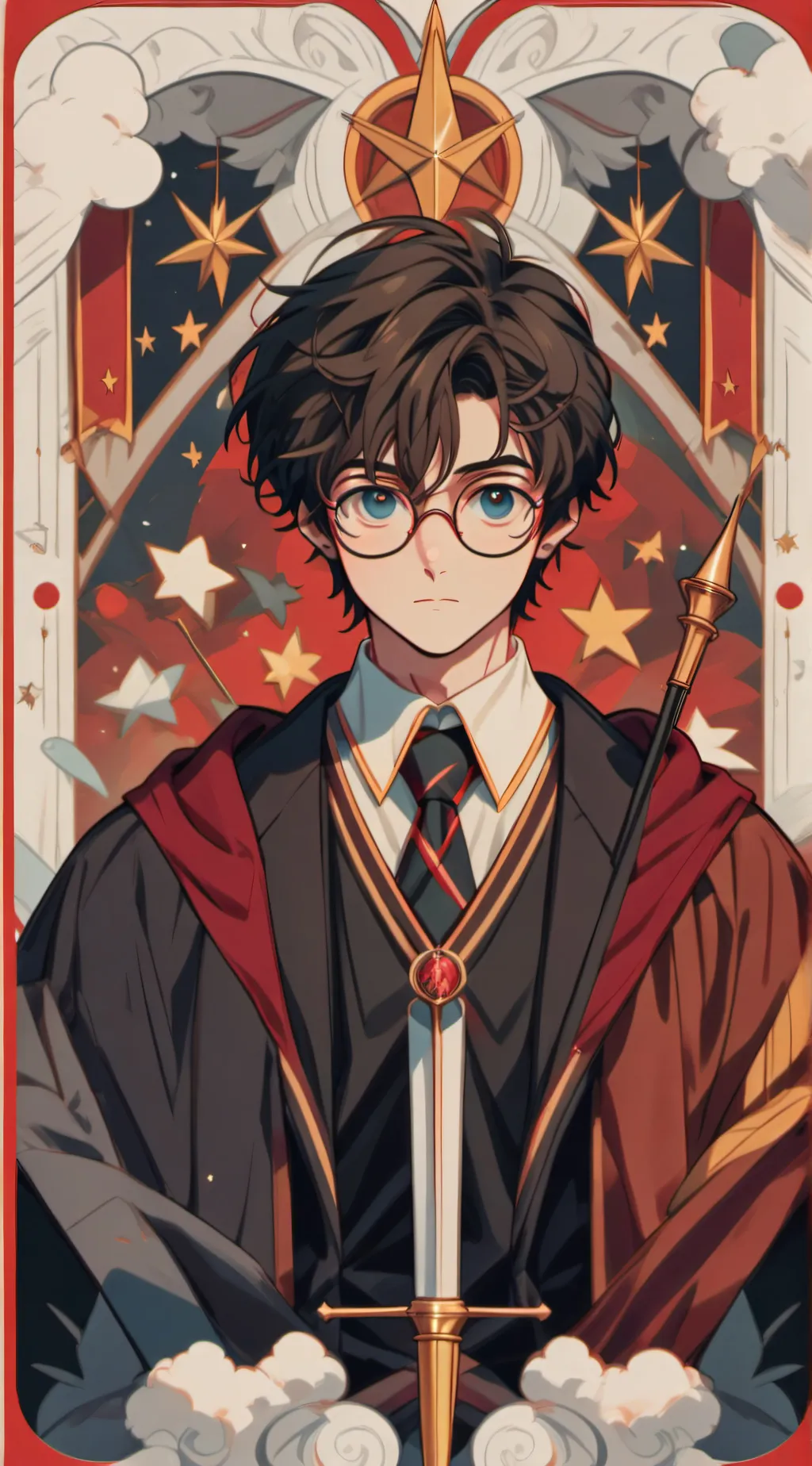 ai character: Harry Pottah background