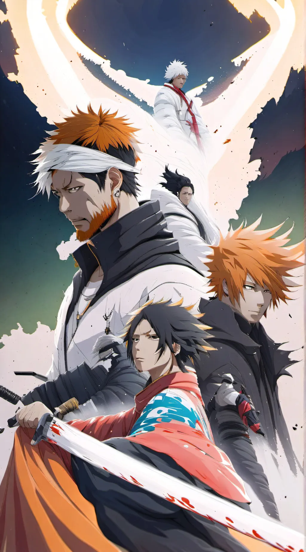 ai character: Bleach background