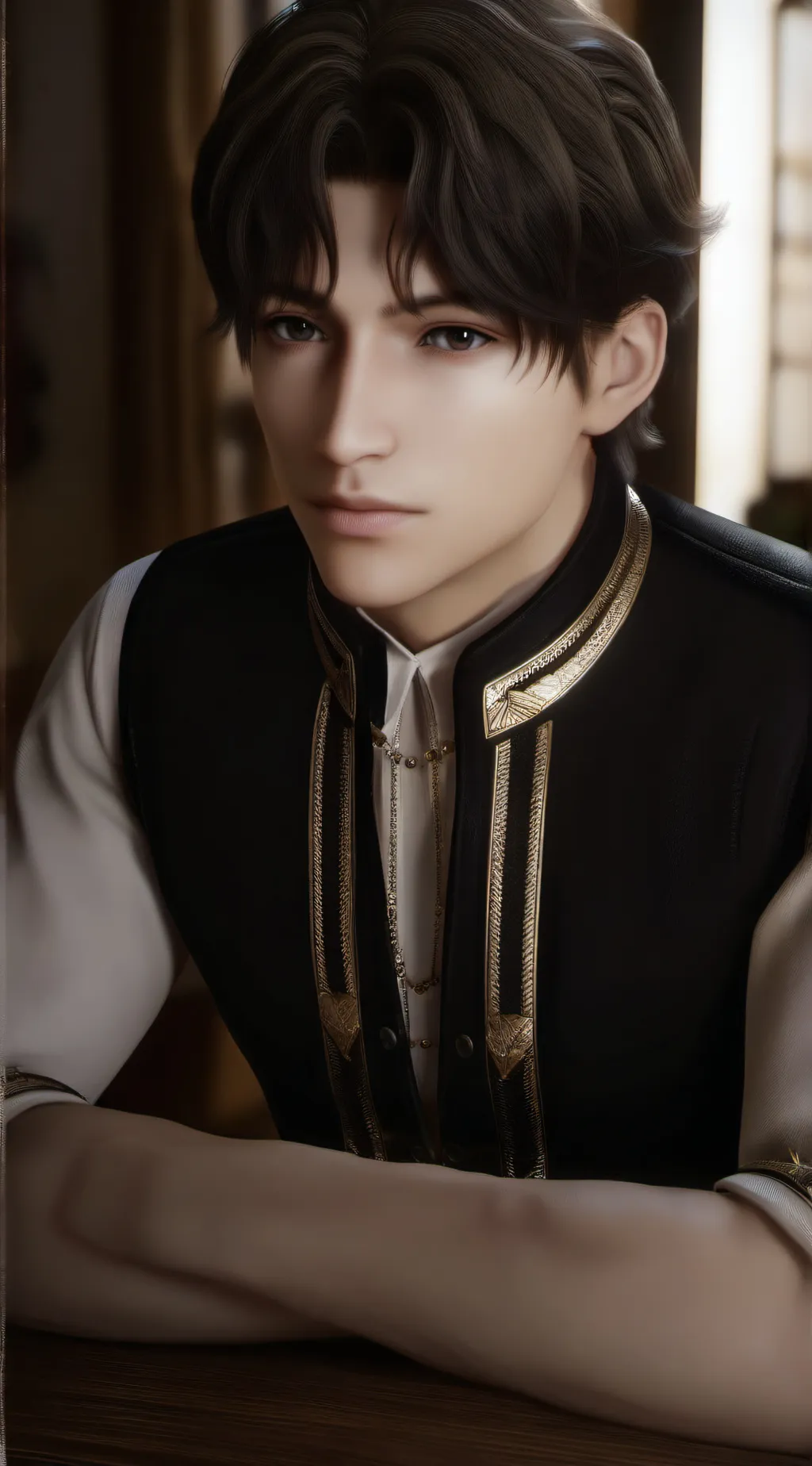 ai character: liam background