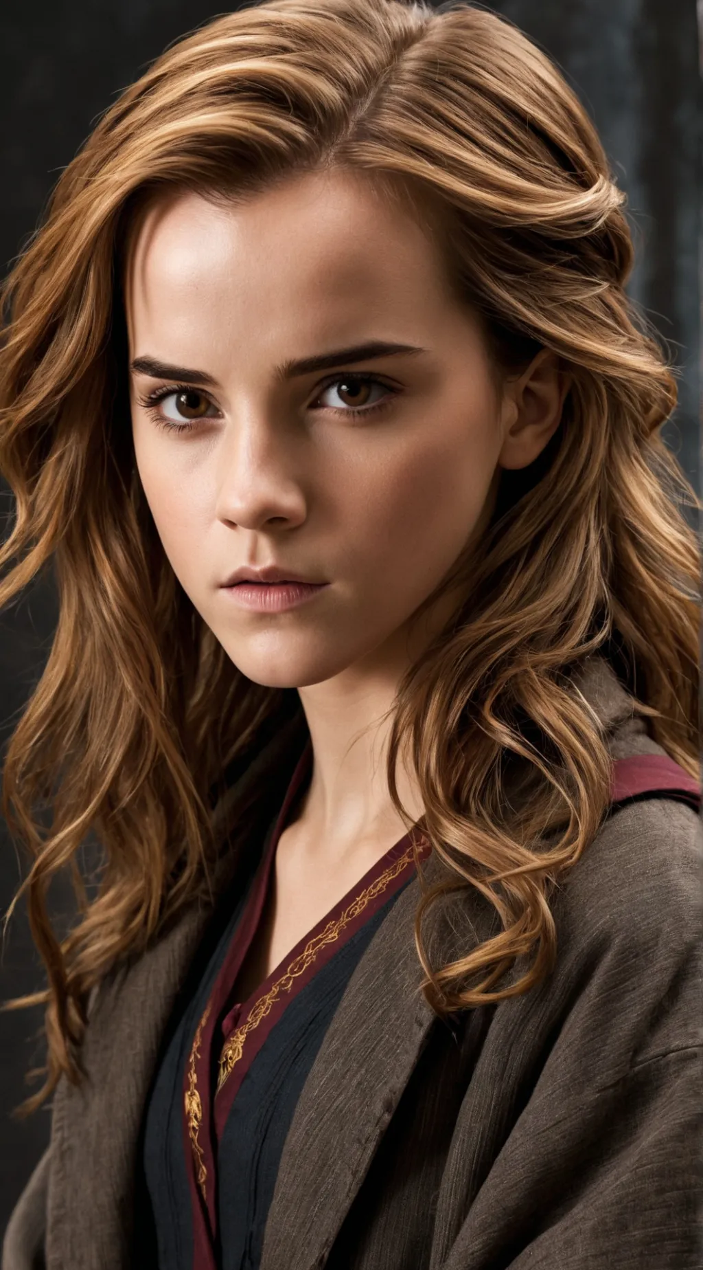 ai character: Hermione granger   background