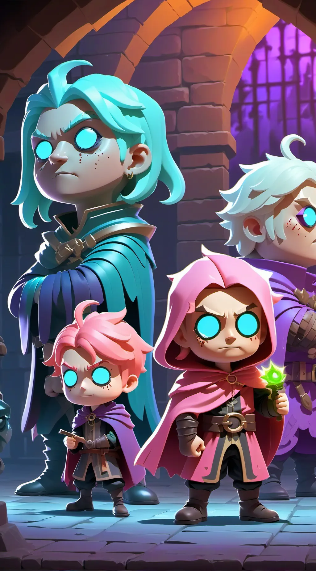 ai character: league of villain background