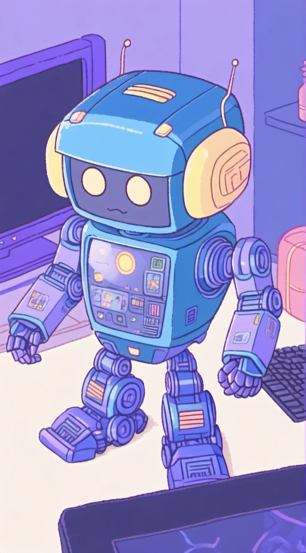 Talkie AI - Chat with Tv head